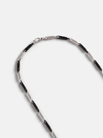 The Greek Pendant Necklace - Metallic Silver