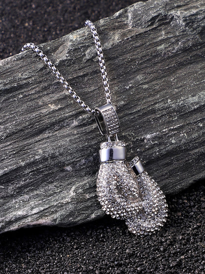 The Boxing Glove Pendant Necklace