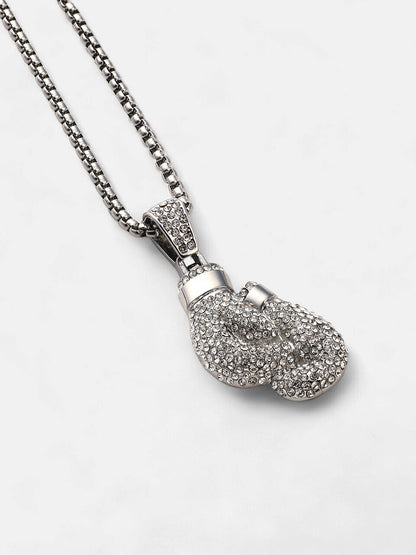 The Boxing Glove Pendant Necklace