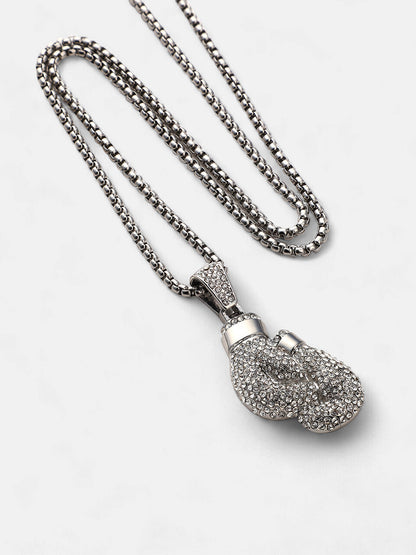 The Boxing Glove Pendant Necklace
