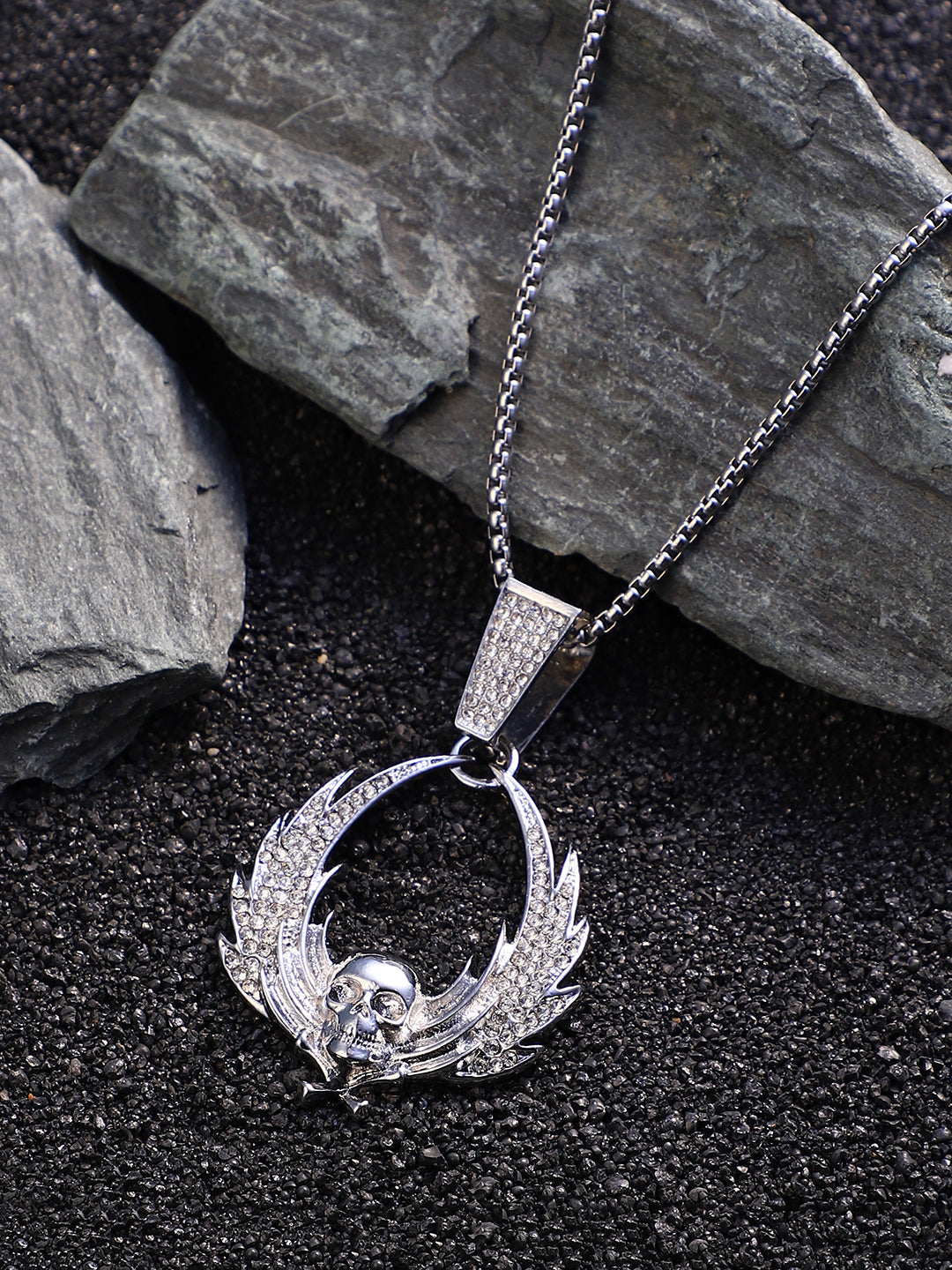 The Devil's Wing Pendant Necklace
