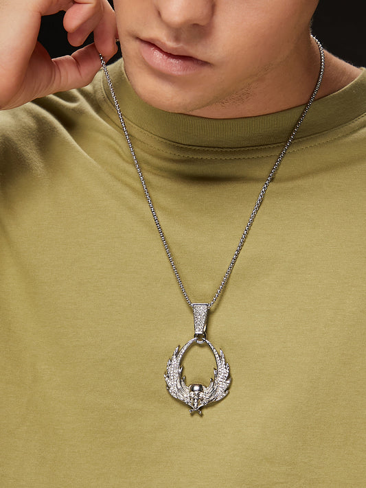 The Devil's Wing Pendant Necklace