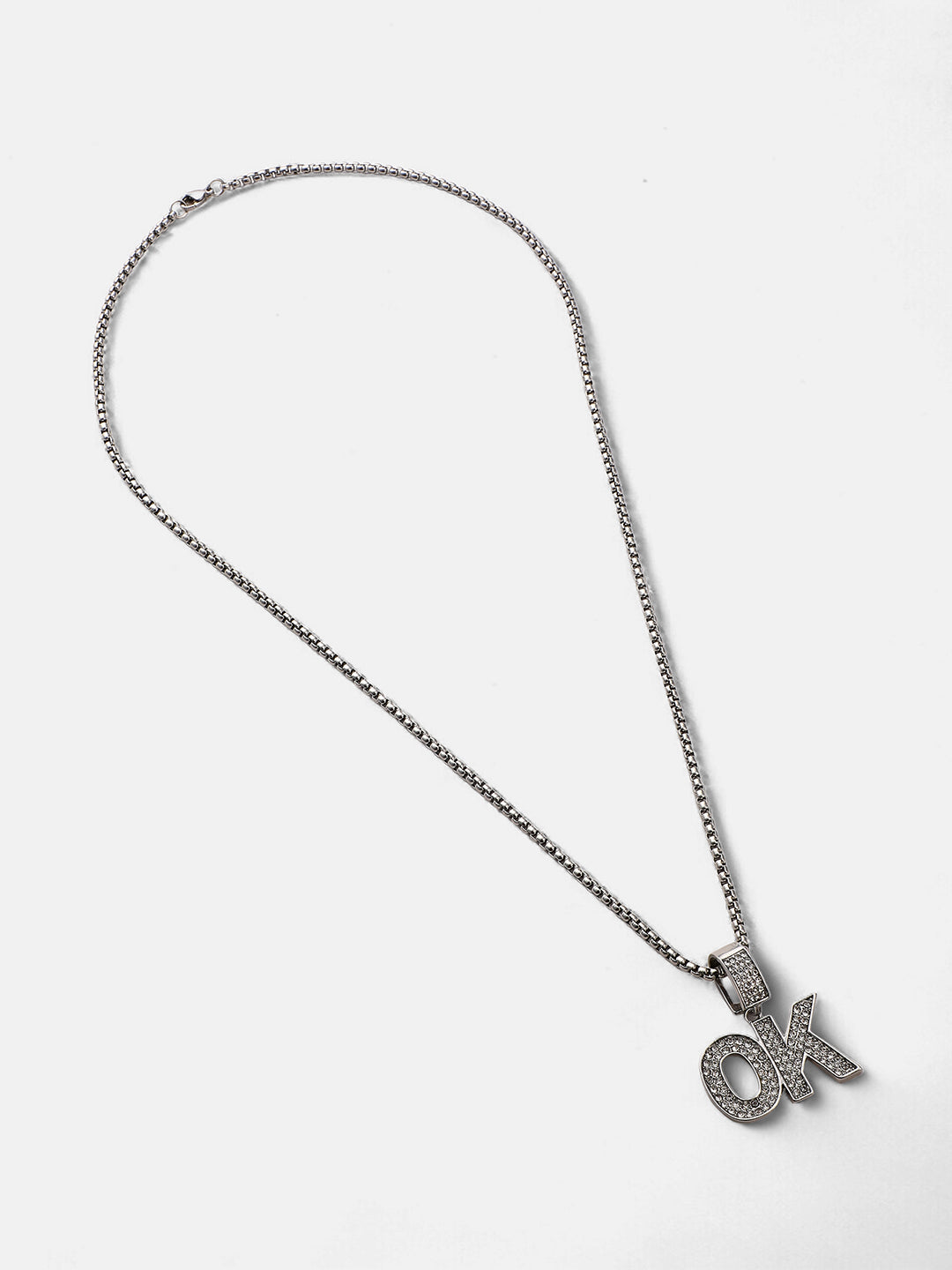 The OK Pendant Necklace