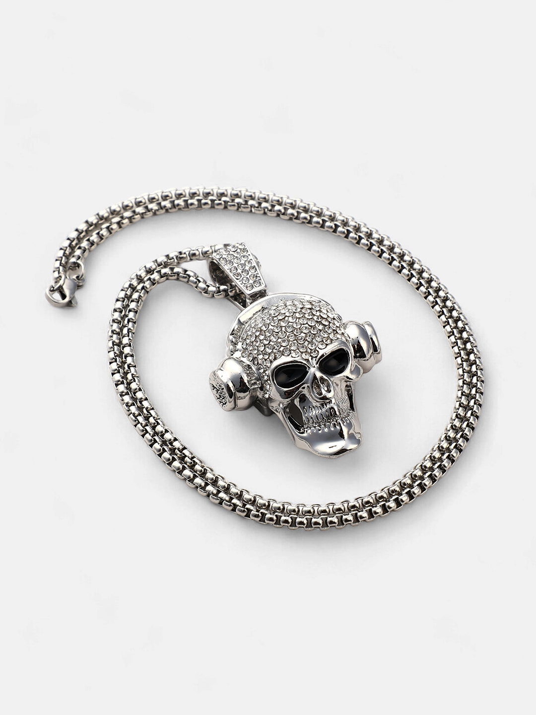 The Skull Music Pendant Necklace