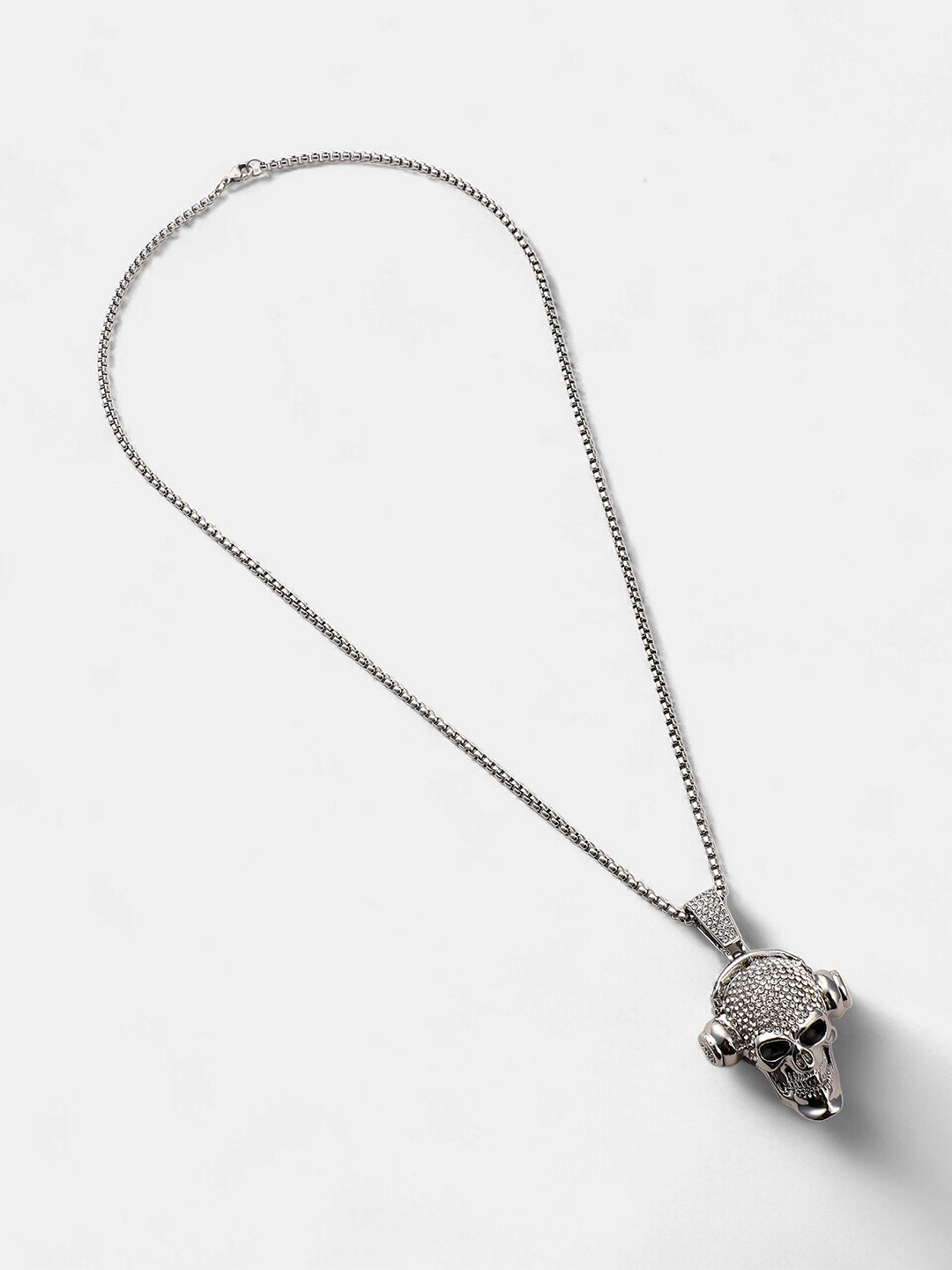 The Skull Music Pendant Necklace