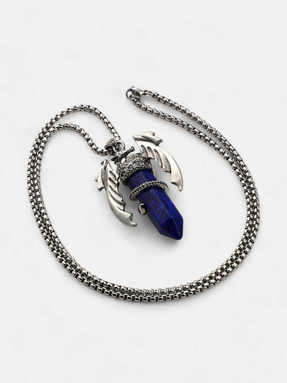 The Wing Crystal Pendant Necklace