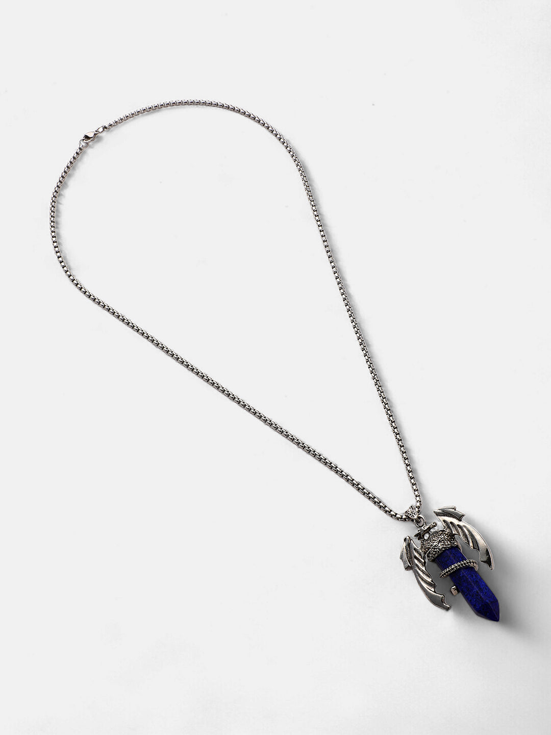 The Wing Crystal Pendant Necklace