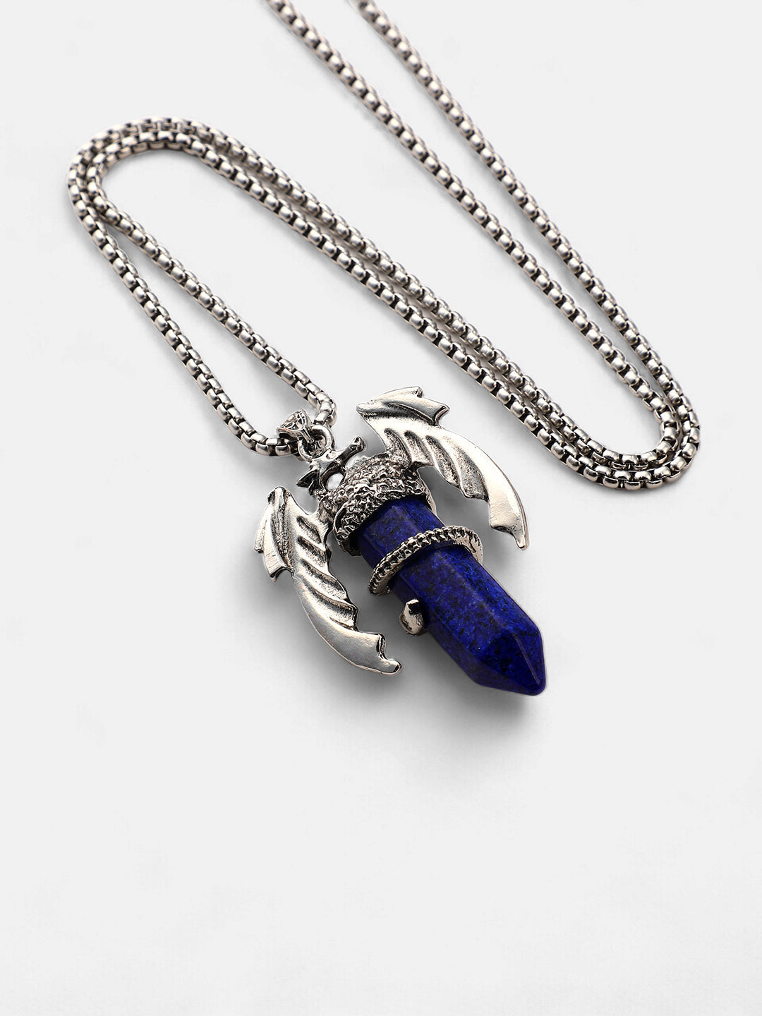 The Wing Crystal Pendant Necklace