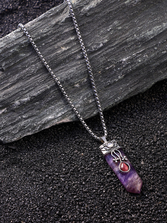 The Flora Crystal Pendant Necklace