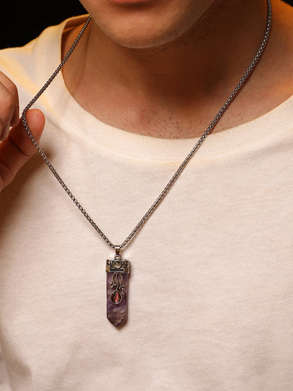 The Flora Crystal Pendant Necklace