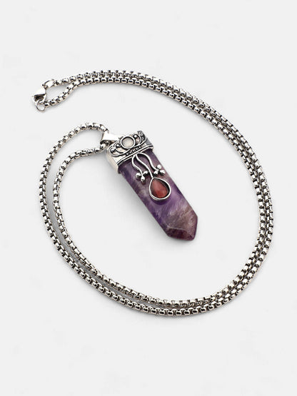 The Flora Crystal Pendant Necklace