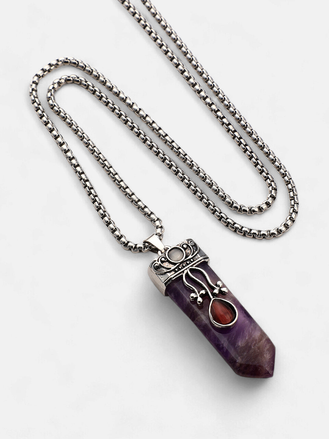 The Flora Crystal Pendant Necklace