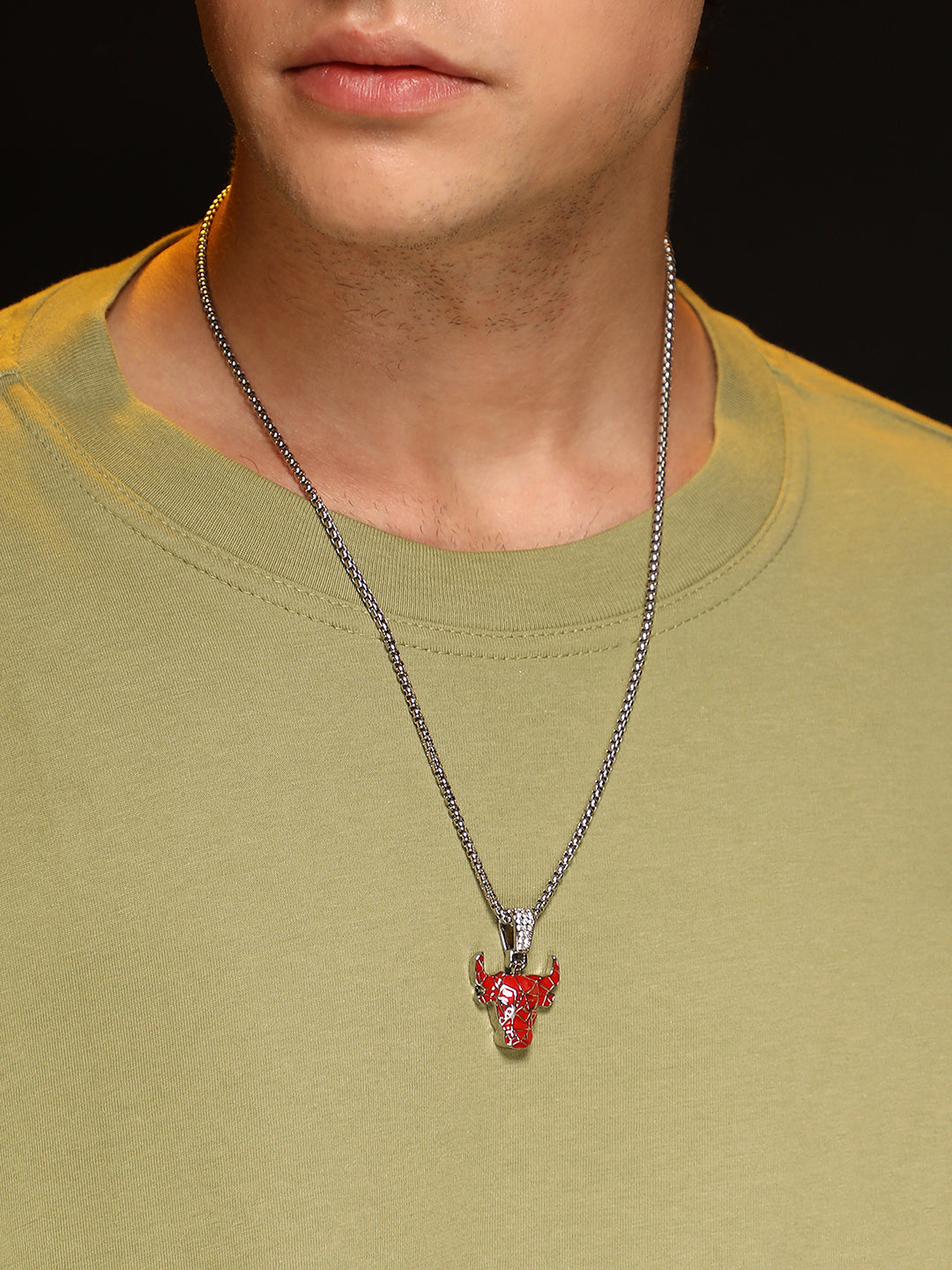 The Bull Pendant Necklace