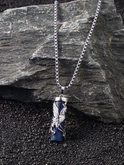 The Chariot Crystal Pendant Necklace