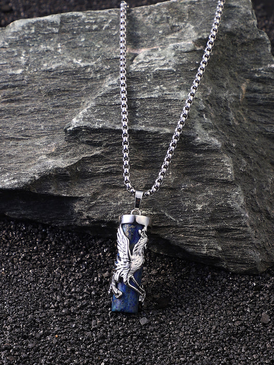 The Chariot Crystal Pendant Necklace