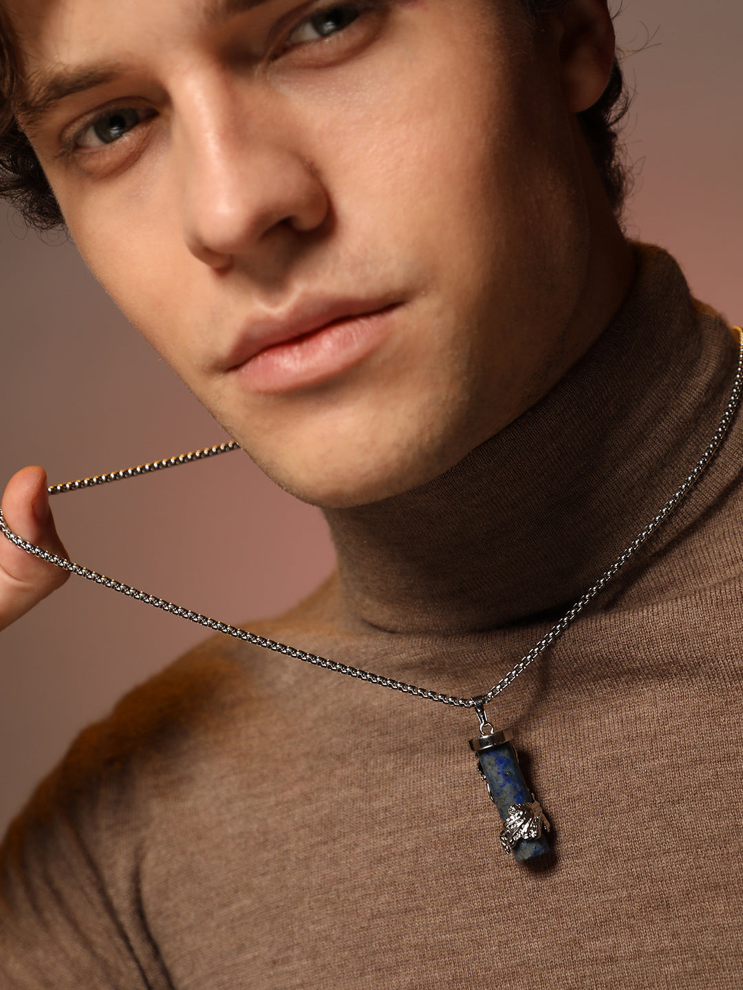 The Chariot Crystal Pendant Necklace