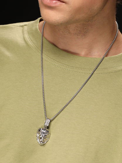 The Small Lion Pendant Necklace