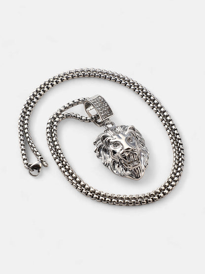 The Small Lion Pendant Necklace