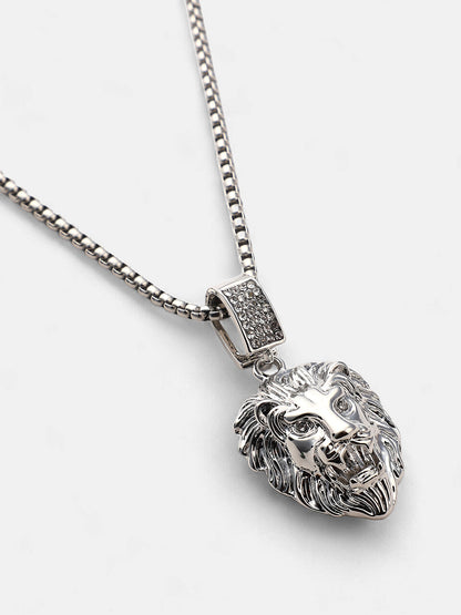 The Small Lion Pendant Necklace