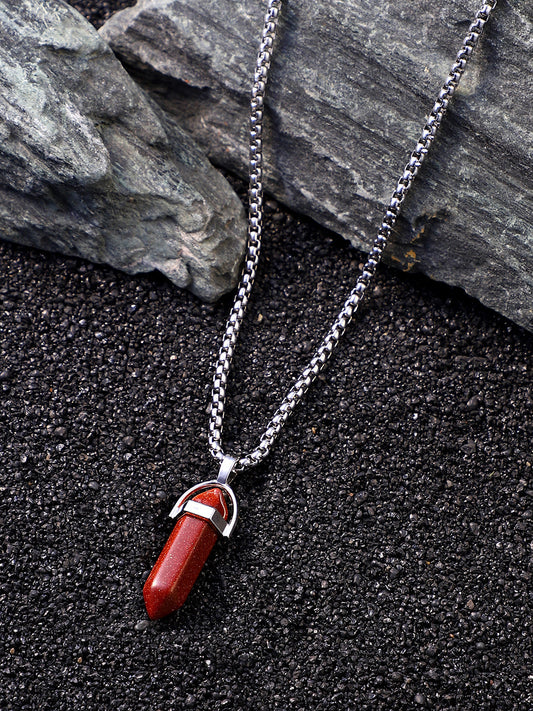 The Small Crystal  Pendant Necklace