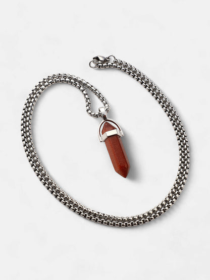 The Small Crystal  Pendant Necklace