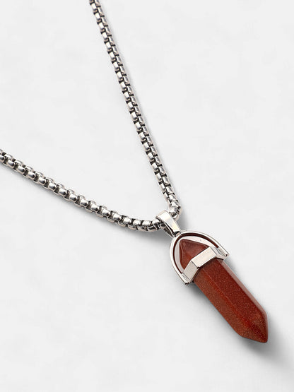 The Small Crystal  Pendant Necklace