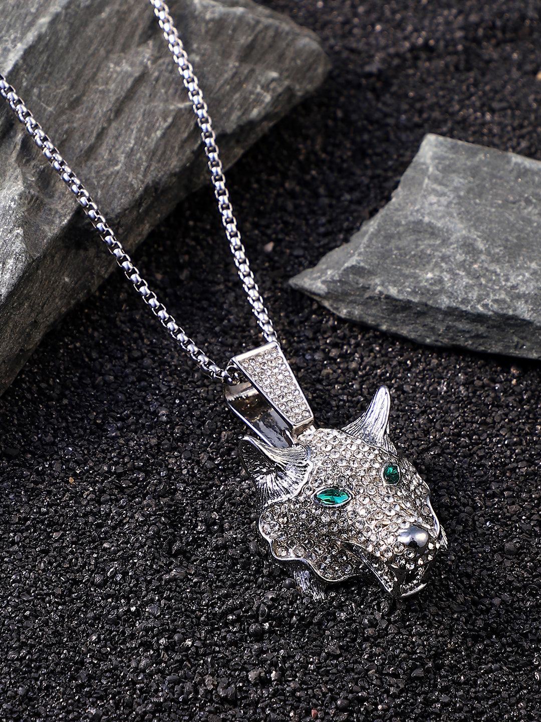 The Panther Pendant Necklace