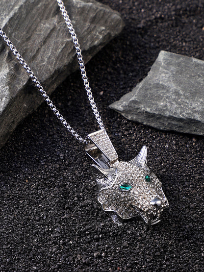 The Panther Pendant Necklace