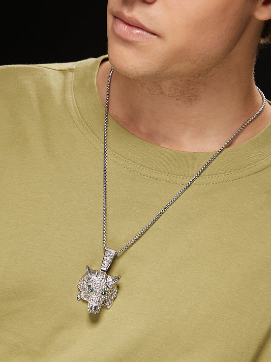 The Panther Pendant Necklace