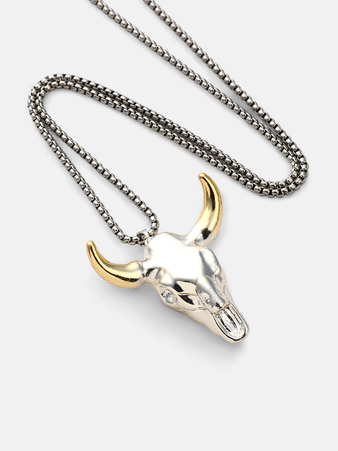 The Longhorn Pendant Necklace