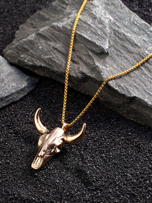 The Longhorn Pendant Necklace