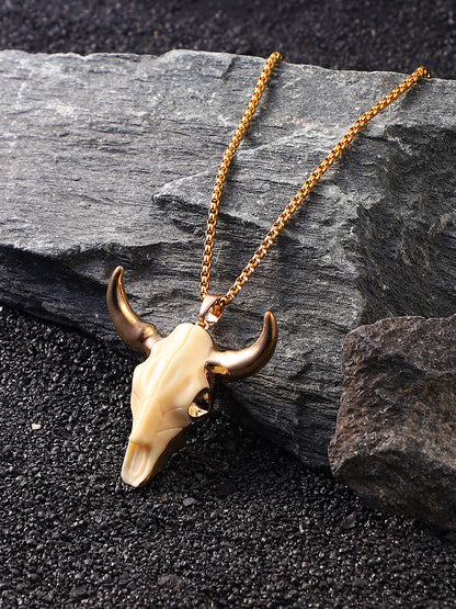 The Longhorn Pendant Necklace