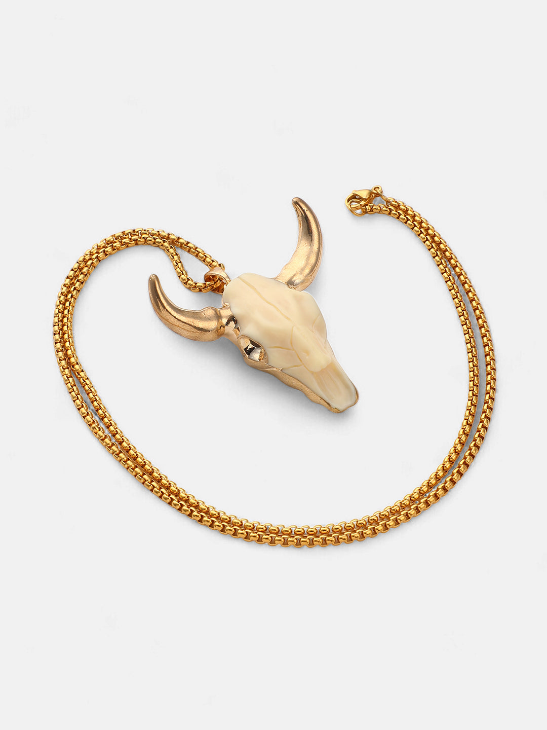 The Longhorn Pendant Necklace