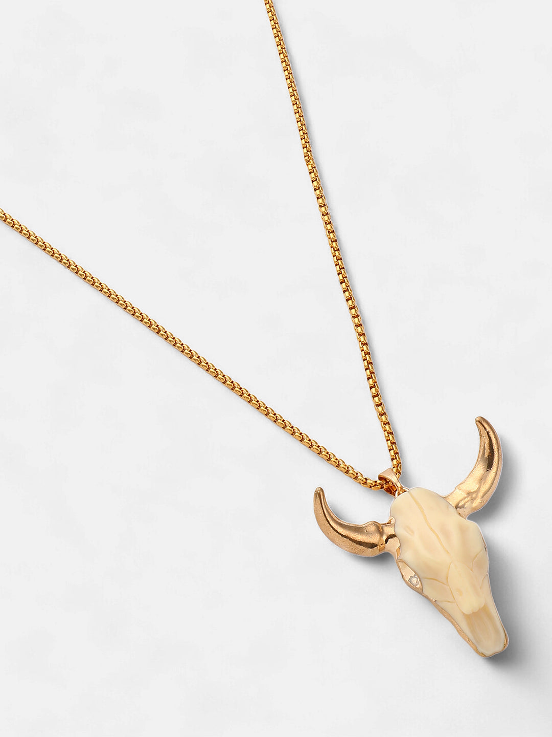 The Longhorn Pendant Necklace