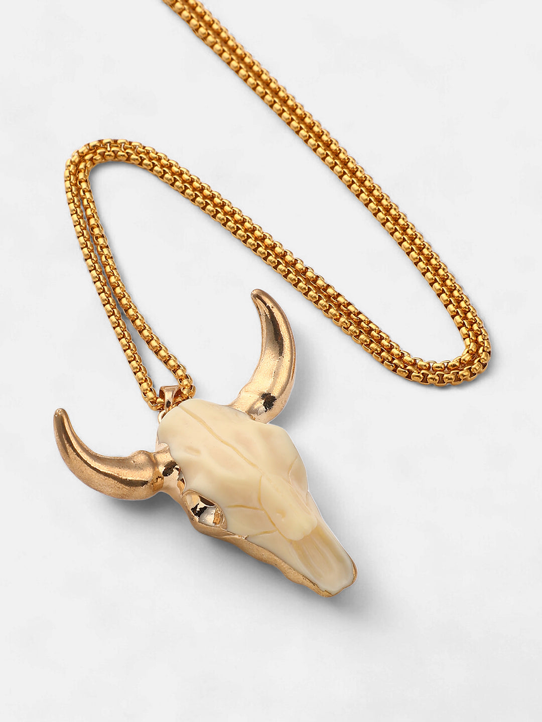 The Longhorn Pendant Necklace