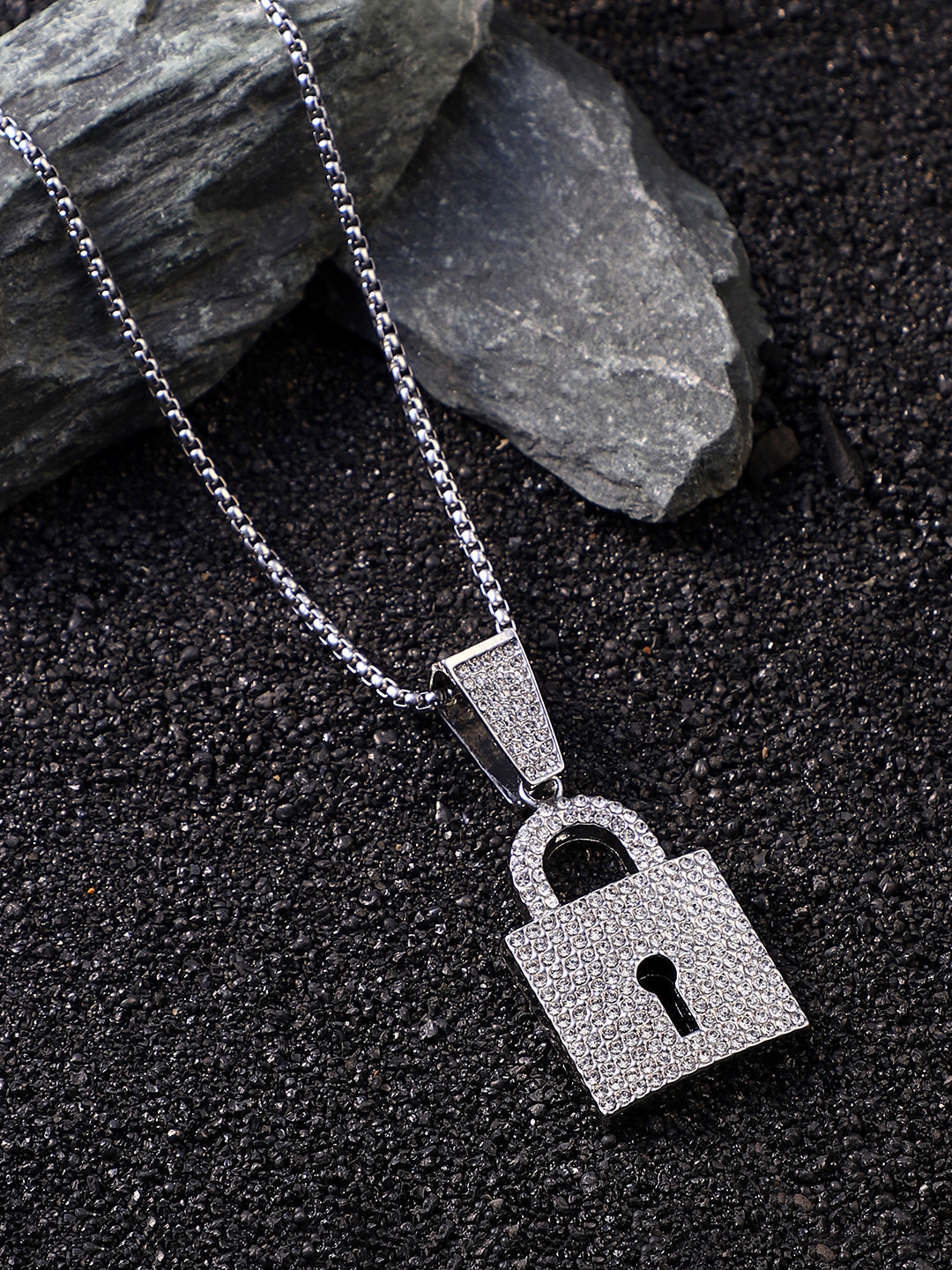The Lock Pendant Necklace
