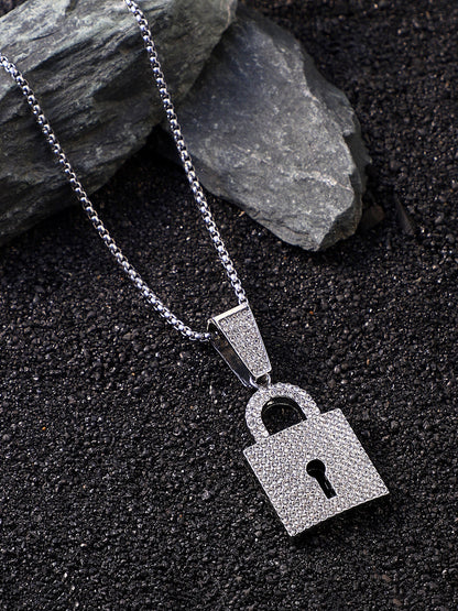 The Lock Pendant Necklace