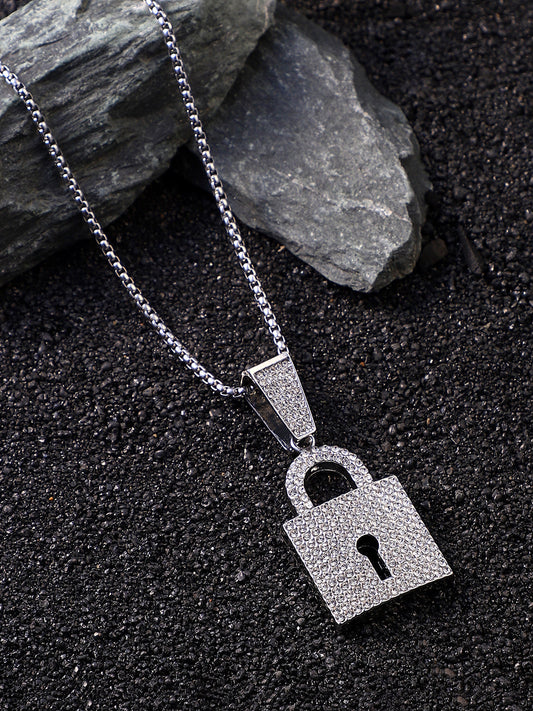 The Lock Pendant Necklace