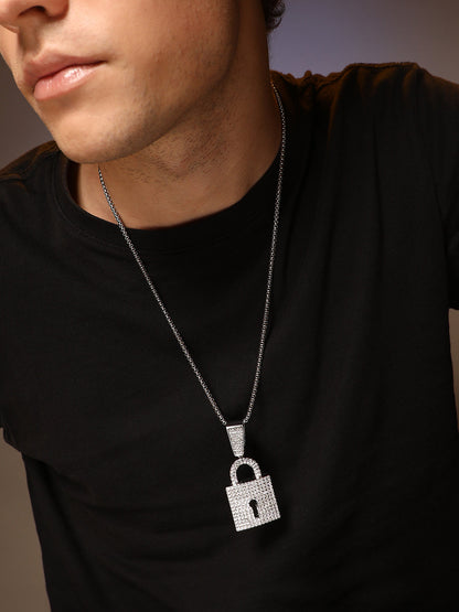 The Lock Pendant Necklace