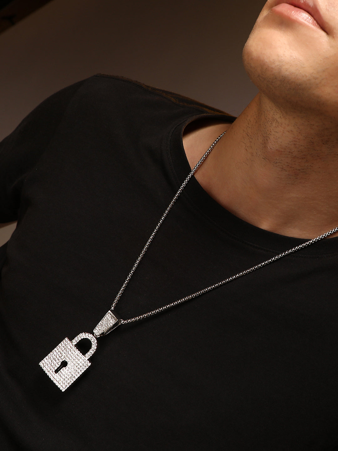 The Lock Pendant Necklace