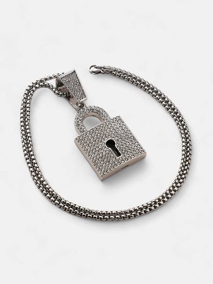 The Lock Pendant Necklace