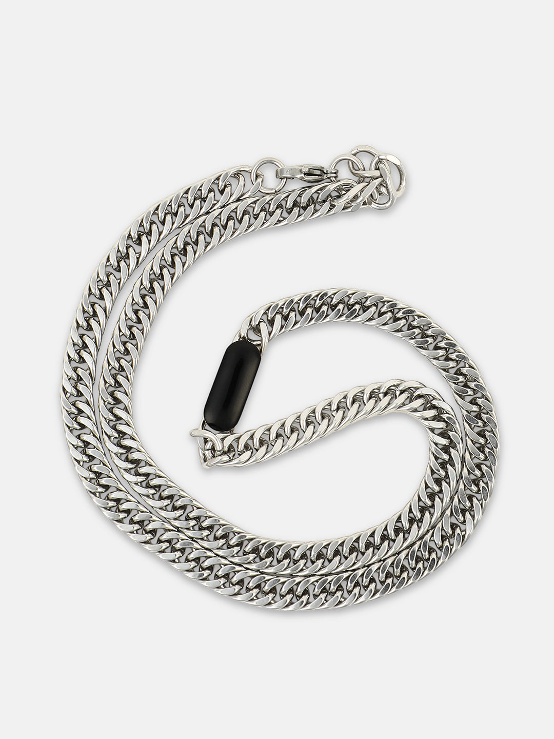 The Dainty Pendant Necklace - Metallic Silver