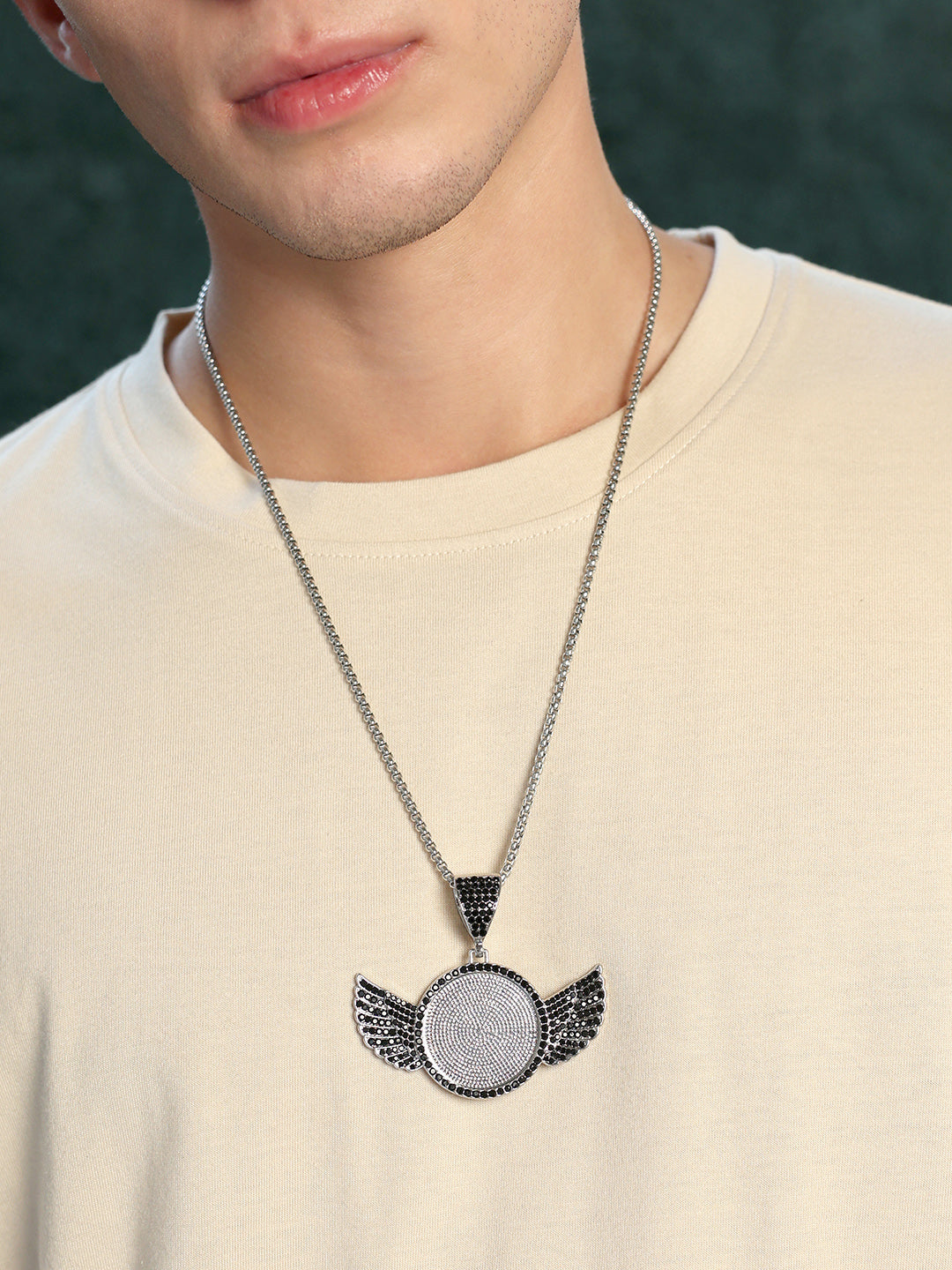 The Bijou-Winged Pendant Necklace