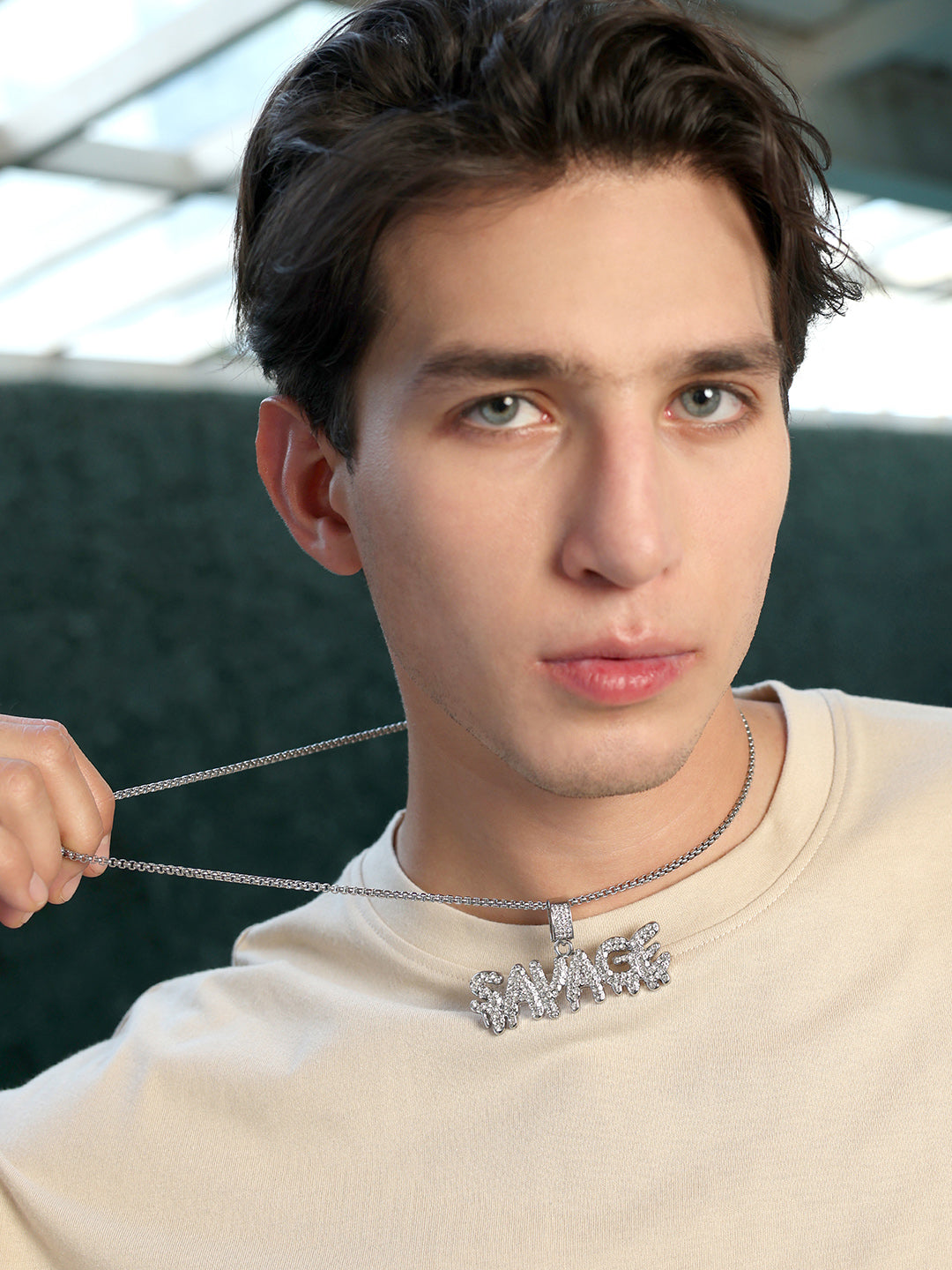 The Savage-Drip Pendant Necklace