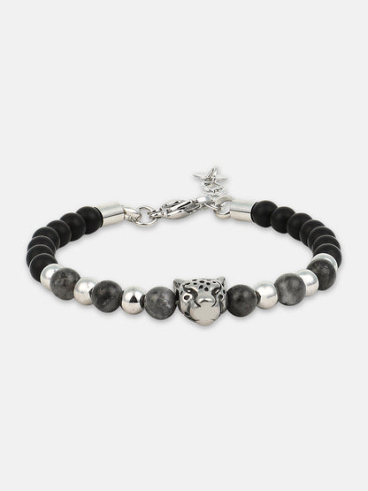 The Bijou Round Watch With Beaded Bracelet Combo