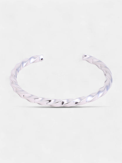 The Formula Chain Round Watch With Cuff Bracelet Combo