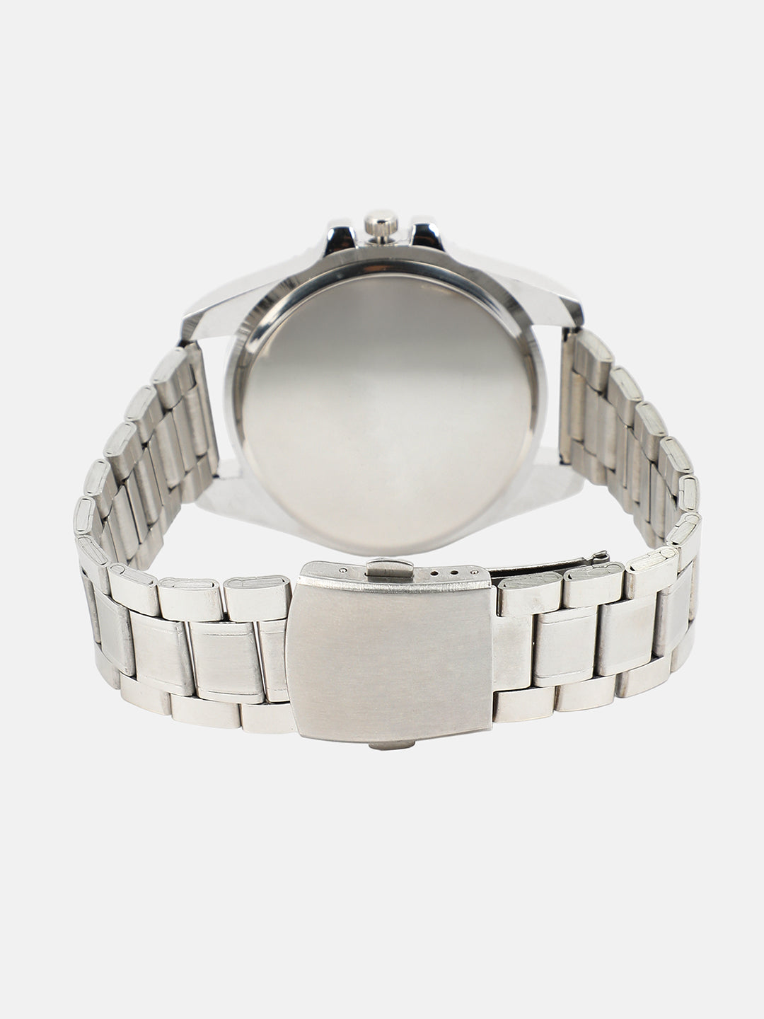 The Ribbed Round Watch With Cuff Bracelet Combo