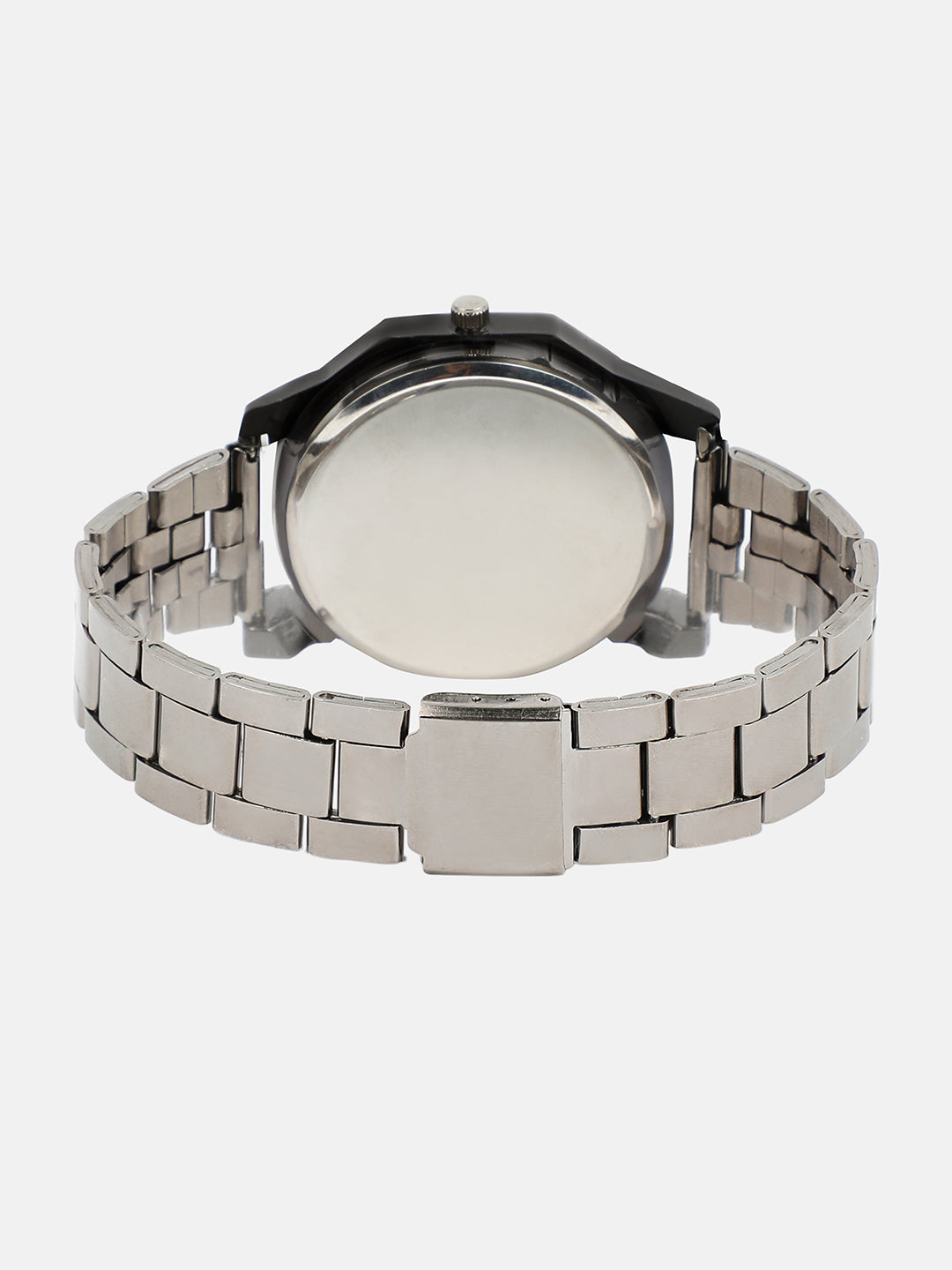 The Formula Chain Round Watch With Beaded Bracelet Combo