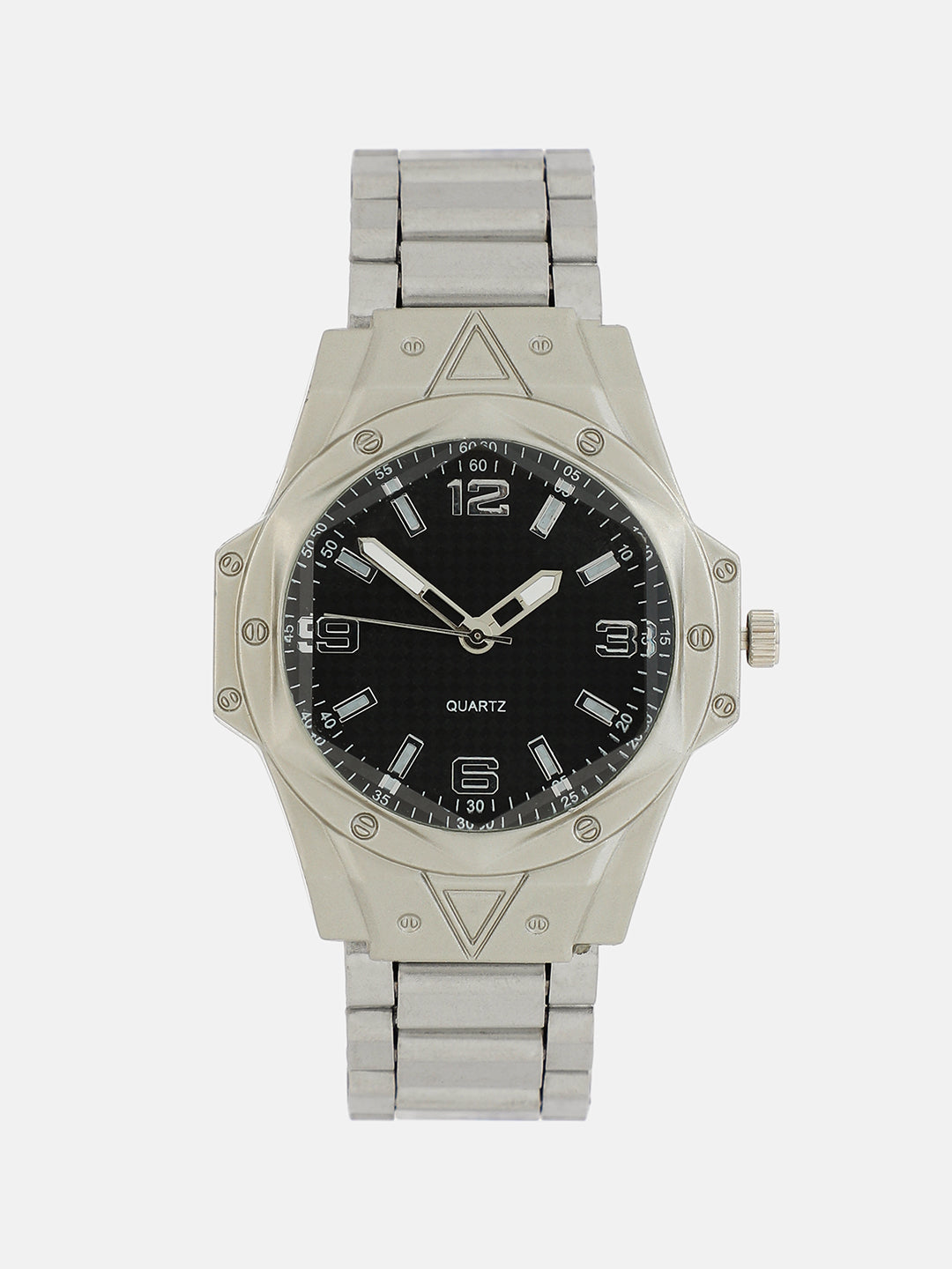 The Torque Driftor Round Watch With Leather Bracelet Combo