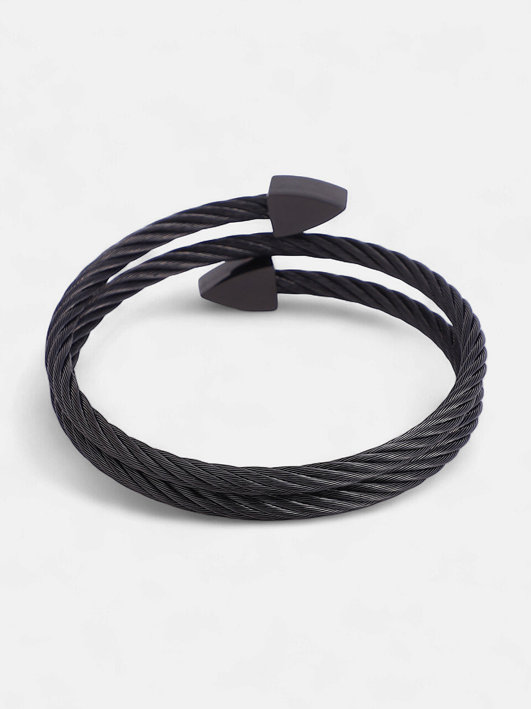 The Formula Chain Round Watch With Wrap Bracelet Combo